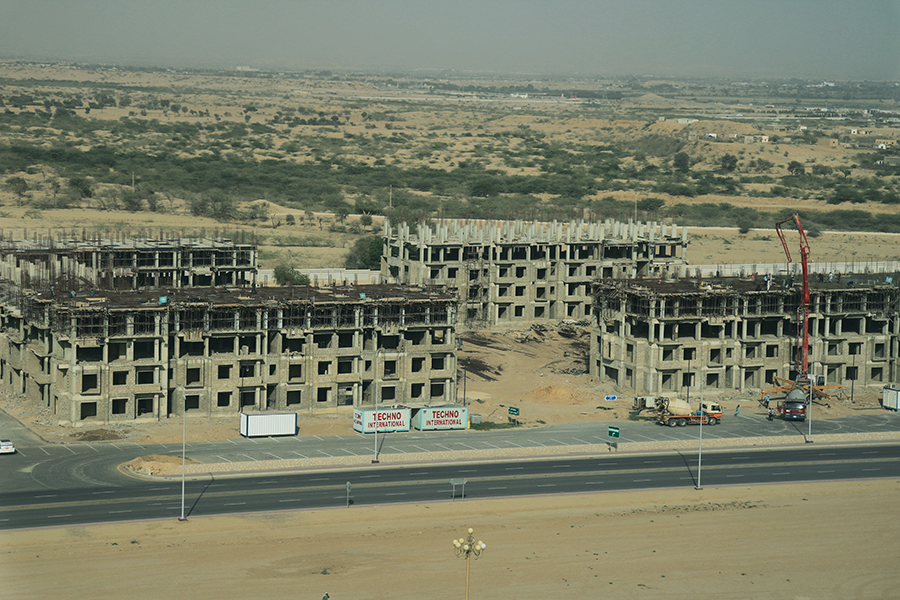Construction work started in Tower 25 & 26 Bahria town karachi
