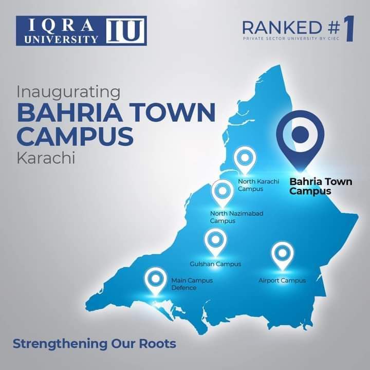 Iqra University in Bahria Town Karachi 