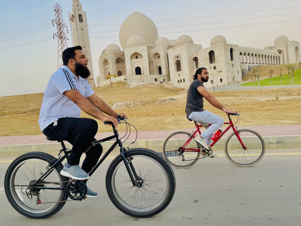 Cycling in Bahria Town Karachi