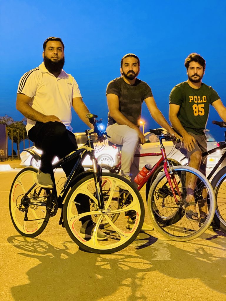 Cycling in Bahria Town Karachi:
